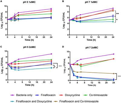 Investigation of a combination therapy approach for the treatment of melioidosis